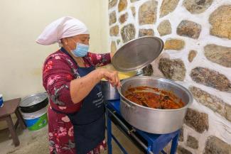 Samaritan’s Purse even provided cooktops to help churches expand their hot meal ministries.