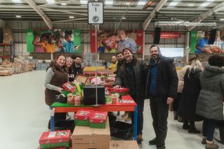 Operation Christmas Child Processing Centre in Coventry United Kingdom