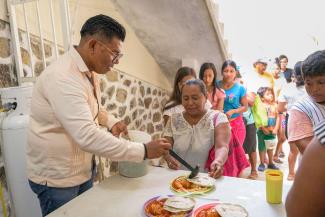 Local churches, like that of Pastor Pedro Molina, are working hard to serve their communities still hurting after the storm.