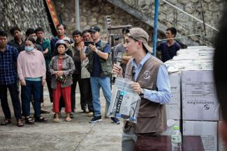 Aid Arrives in Vietnam