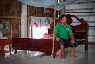 Anh was forced to sell nearly everything he had to pay off his debt, but, through the Samaritan’s Purse livelihood programme, he and his family can rebuild their lives.