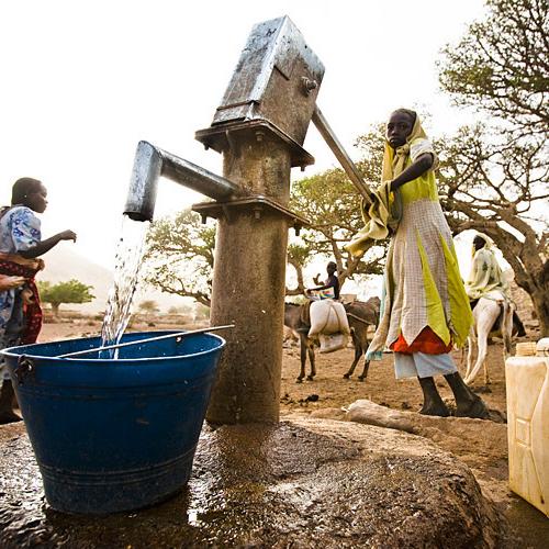 well of clean water